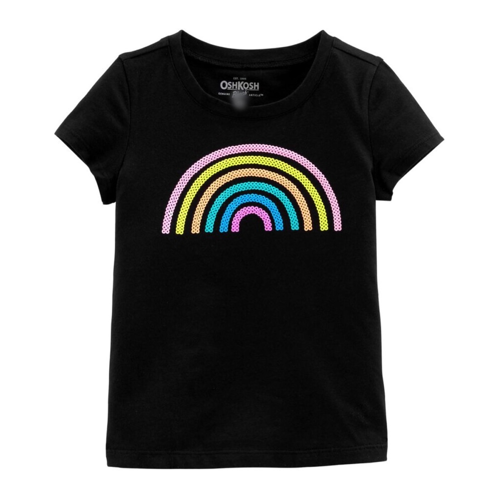 OSHKOSH RAINBOW SEQUIN TEE 🌈